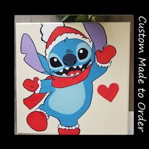 10 x 10 Christmas Stitch painting